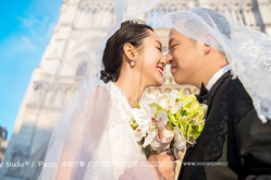 巴黎婚纱写真,婚纱写真中的浪漫演绎